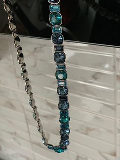 Колье с кристаллами Swarovski (новое)