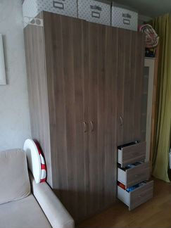 Шкаф икеа Тодален 120*58*202 под дерево