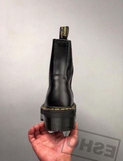 Ботинки Dr martens Jadon Black (кожа)