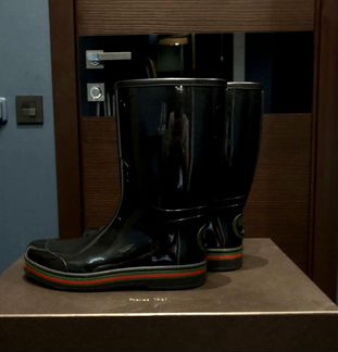 Резиновые сапоги gucci