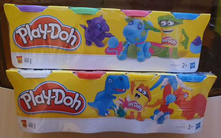 Пластилин Play-Doh 4 цвета