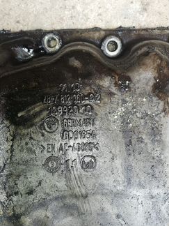 Поддон двигателя BMW N47 F20 F30 F10