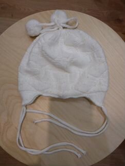 Шапка на девочку 3-6 мес