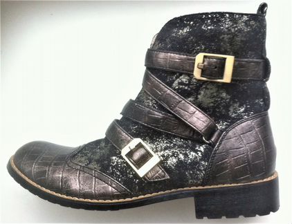 Полусапожки сапоги Idi новые 37 р. кожа / шерсть