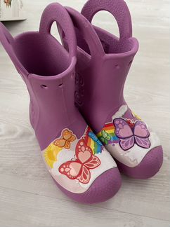 Сапоги резиновые crocs c11
