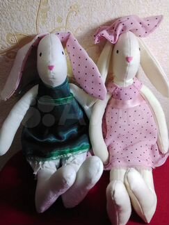 Мягкие игрушки из серии куклы Тильды. Новая