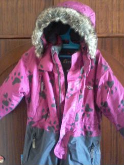 Продам зимний комбинезон ketch для девочки