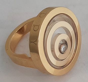 Золотое кольцо Chopard