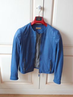 Куртка кожаная Massimo Dutti