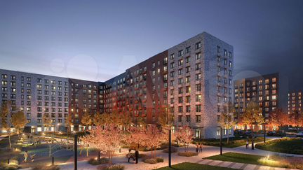 2-к квартира, 75.1 м², 2/9 эт.