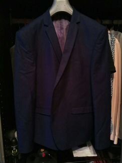 Пиджак мужской синий новый