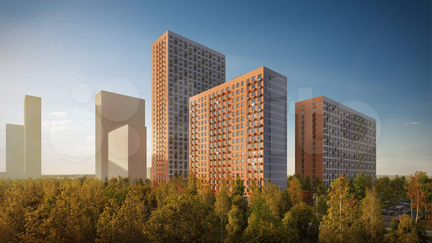 1-к квартира, 44.8 м², 3/17 эт.