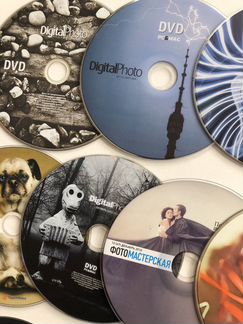 Коллекция дисков от журнала Digital Photo