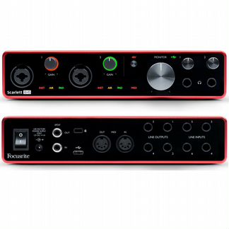 Звуковая карта Focusrite Scarlett 8i6 3rd Gen