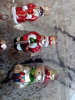 Набор маленьких елочных игрушек