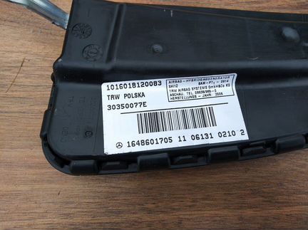 Подушка безопасности левого сиденья Mercedes