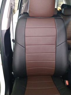 Модельные чехлы Тойота Рав4 из экокожи