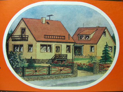 Железная дорога. Vero TT H0. Загородные дома
