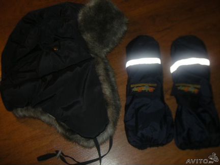 Шапка+ краги