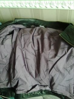 Куртка кожаная женская черная в байкерском стиле