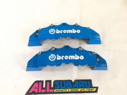 Накладки на тормозные суппорта передние Subaru