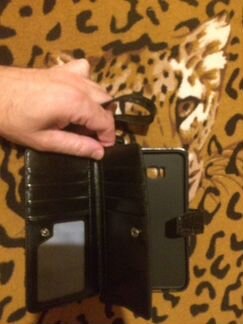 Кожаный чехол samsung s8 plus