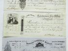 Страховые полисы 1892 год Великобритания,Шотландия