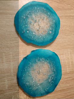 Подарочный набор подставки декоративные resin art