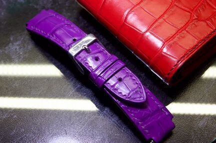 Ремешок для часов из кожи крокодила