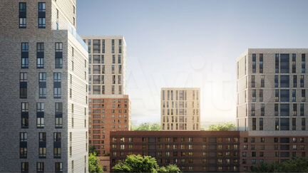 1-к квартира, 33.5 м², 6/25 эт.