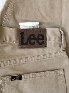 Брюки Lee бежевые