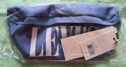Сумка на пояс Levis синяя оригинал новая с бирками