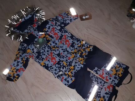 Didriksons polarbjornen новый комбинезон 90р