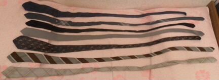 Галстуки б/у продам обмен