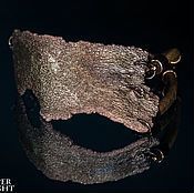 Крупный браслет из омеднённой коры платана