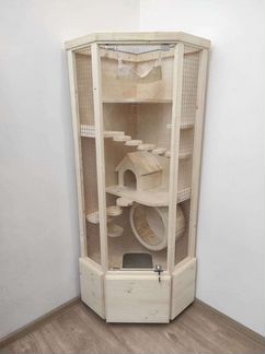 Витрина-клетка, вольер 