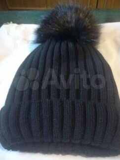 Шапка вязаная зимняя