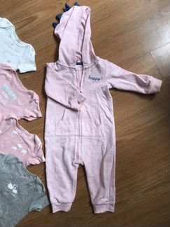 Пакет вещей на девочку на лето Carter’s 6m 9m