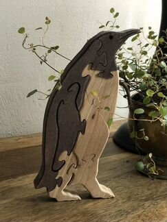 Пазл из дерева Пингвин