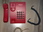 Телефон проводной Panasonic KX-TS2350UAR Малайзия объявление продам
