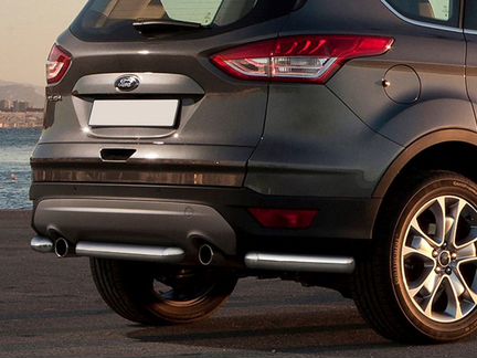 Защита бампера на Форд Куга