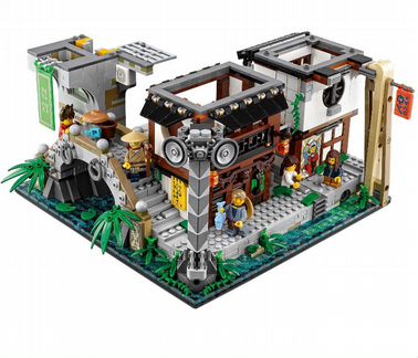 Ниндзяго Сити аналог lego Ninjago Movie 70620