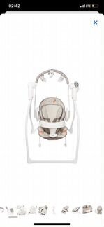 Детские электронные качели graco