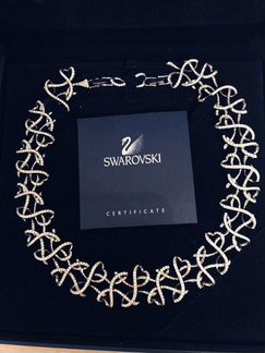 Колье swarovski