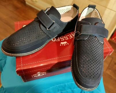 Новые туфли полуботинки для мальчика. 38р-р