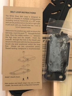 Рыболовный Филейный Нож White river USA