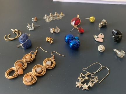 Серьги, подвески, бижутерия