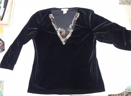 Кофта Carol Rose бархатная