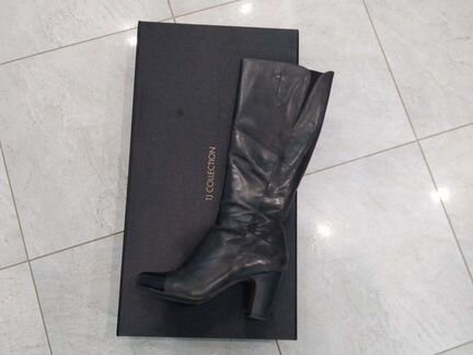Сапоги кожаные, демисезонные. TJ Collection