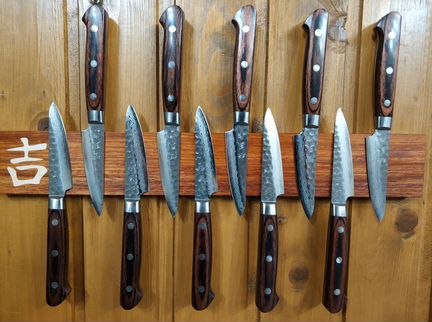 Кухонный Нож Мелкий (Small) VG-10 Damascus Hammer